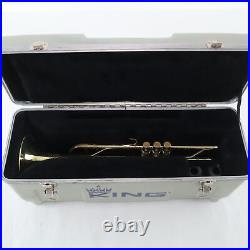 King Model K10 Professional Marching Bb Trumpet SN 429831