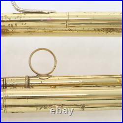 King Model K10 Professional Marching Bb Trumpet SN 429831