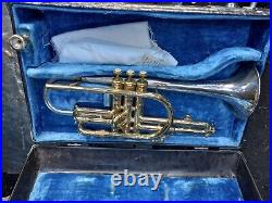 King Silversonic Cornet With Case