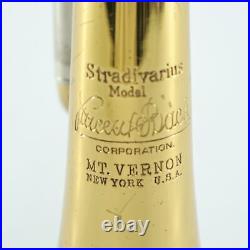 Mount Vernon Bach Stradivarius Model 37 Professional Cornet SN 20982 NICE