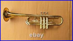 NEW BRASS FINISH Bb FLAT TRUMPET C FREE HARD CASE +M/P BLACK FRIDAY SALE