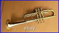 NEW BRASS FINISH Bb FLAT TRUMPET C FREE HARD CASE +M/P BLACK FRIDAY SALE