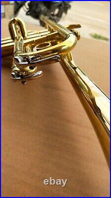 NEW BRASS FINISH Bb FLAT TRUMPET C FREE HARD CASE +M/P BLACK FRIDAY SALE