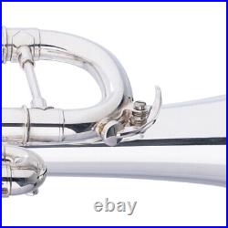 NEW Levante LV-TR6301 Professional Concert Series Bb Silver Trumpet + Case