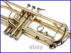 NEW MONTH SALE TRUMPET Bb PRO SCHOOLMARCHING CONCERT BAND TRUMPET FREE. SHIPPING