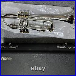 New 8335GS Trumpet Silver Gold Key with Case Professional Trumpet Instrument