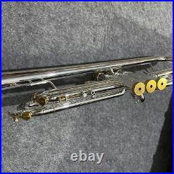 New 8335GS Trumpet Silver Gold Key with Case Professional Trumpet Instrument