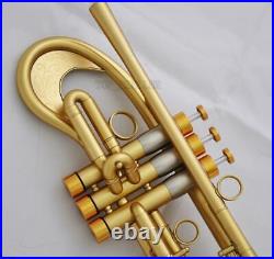 Professional Bb Trumpet Customized Flumpet Horn Matt Finish With Case