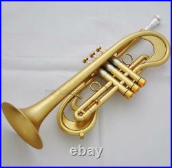 Professional Bb Trumpet Customized Flumpet Horn Matt Finish With Case