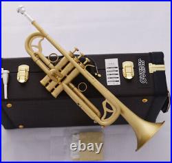 Professional Bb Trumpet Gold Professional Performance Black Protective Case