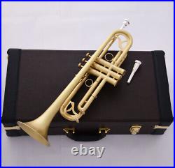 Professional Bb Trumpet Gold Professional Performance Black Protective Case