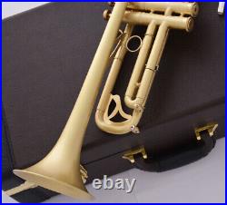 Professional Bb Trumpet Gold Professional Performance Black Protective Case