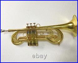 Professional Customized Trumpet Flumpet original brass Finish Large Bell WithCase