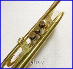 Professional Customized Trumpet Flumpet original brass Finish Large Bell WithCase