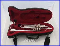 Professional Heavy trumpet Bb key Professional Yellow brass body +case