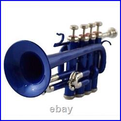 Professional Piccolo Trumpet Bb Pitch Premium Quality+Hard Case+ Mouthpiece