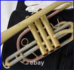 Professional Satin finish Cornet NEW horn Bb Keys With Case