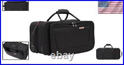 Professional Trumpet Bag with Spacious Mute Storage & Secure Locking Zippers