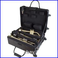 Protec iPAC IP301QWL Quad Trumpet Case with Wheels