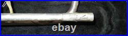 Rare Henri Selmer Radial 75 B Silver Trumpet Paris France Trigger Valve