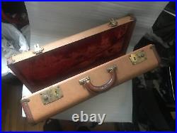 SALE 40s MARTIN COMMITTEE TRUMPET CASE ONLY KIND OF RED BROWN SOLD SEPARATELY