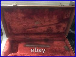 SALE 40s MARTIN COMMITTEE TRUMPET CASE ONLY KIND OF RED BROWN SOLD SEPARATELY