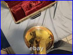 Sale Vintage 1940's Early Getzen Super Deluxe Cornet & Case