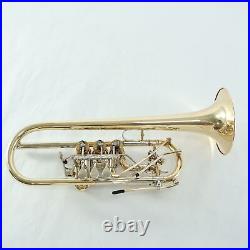 Schagerl Wien Professional Rotary Valve C Trumpet SN 5407 EXCELLENT