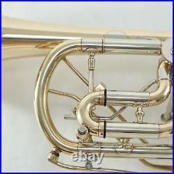 Schagerl Wien Professional Rotary Valve C Trumpet SN 5407 EXCELLENT