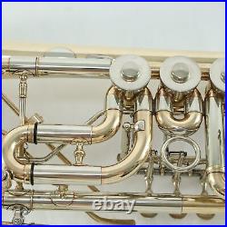 Schagerl Wien Professional Rotary Valve C Trumpet SN 5407 EXCELLENT