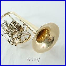 Schagerl Wien Professional Rotary Valve C Trumpet SN 5407 EXCELLENT