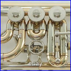 Schagerl Wien Professional Rotary Valve C Trumpet SN 5407 EXCELLENT