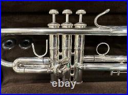 Silver Bach Stradivarius Model 37 Trumpet