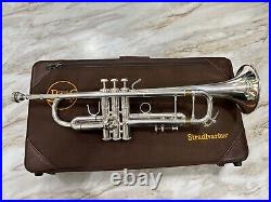 Silver Bach Stradivarius Model 37 Trumpet