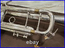 Silver Bach Stradivarius Model 37 Trumpet