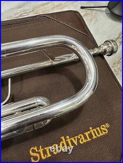 Silver Bach Stradivarius Model 37 Trumpet