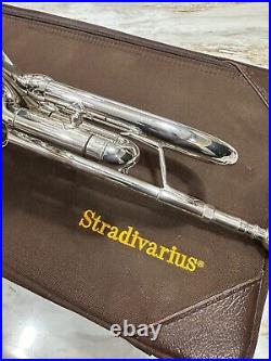 Silver Bach Stradivarius Model 37 Trumpet