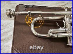 Silver Bach Stradivarius Model 37 Trumpet