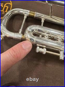 Silver Bach Stradivarius Model 37 Trumpet