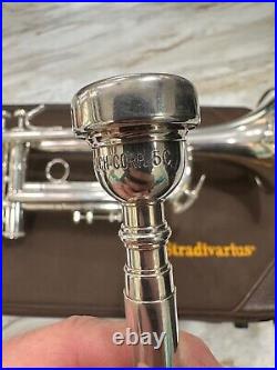 Silver Bach Stradivarius Model 37 Trumpet