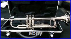 TRUMPET-NEW 2023 CONCERT MODEL Bb STUDENT INTERMEDIATE PRO SILVER BAND TRUMPETS