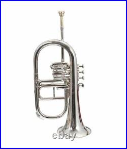 TRUMPET-NEW 2023 CONCERT MODEL Bb STUDENT INTERMEDIATE PRO SILVER BAND TRUMPETS