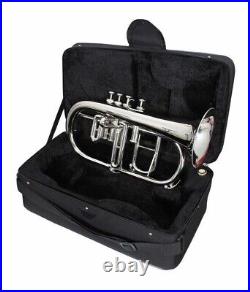 TRUMPET-NEW 2023 CONCERT MODEL Bb STUDENT INTERMEDIATE PRO SILVER BAND TRUMPETS