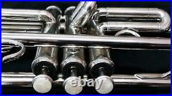 TRUMPET-NEW 2023 CONCERT MODEL Bb STUDENT INTERMEDIATE PRO SILVER BAND TRUMPETS