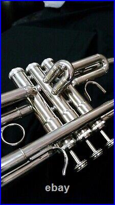 TRUMPET-NEW 2023 CONCERT MODEL Bb STUDENT INTERMEDIATE PRO SILVER BAND TRUMPETS