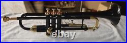 TRUMPET NEW Black Brass Bb KEYS TRUMPET Bb KEYS FREE CASE M/P CYBER MONDAY