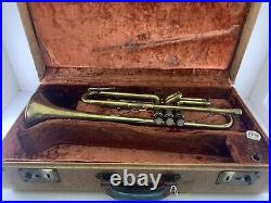 Trumpet 1946 Martin Committee RICH ITA Original Case & Mouthpiece GEORGE RAWLIN