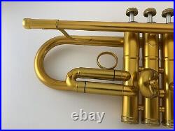 Trumpet B&S MBX3 Heritage Model BSMBXHLR-8M-0D Brushed Gold Finish OPEN BOX