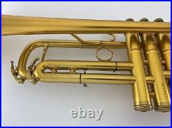 Trumpet B&S MBX3 Heritage Model BSMBXHLR-8M-0D Brushed Gold Finish OPEN BOX