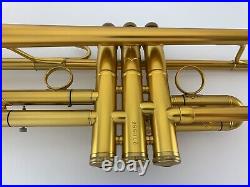 Trumpet B&S MBX3 Heritage Model BSMBXHLR-8M-0D Brushed Gold Finish OPEN BOX